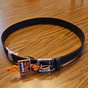 Timberland PRO Black Leather Belt